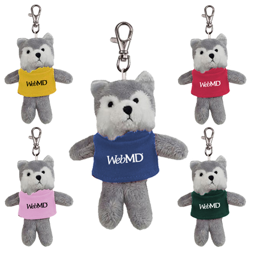 Promotional Wolf Wild Bunch Key Tag