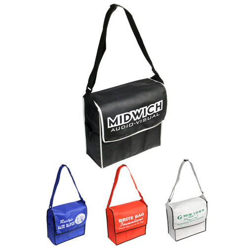 Promotional Zephyr Messenger Tote Bag