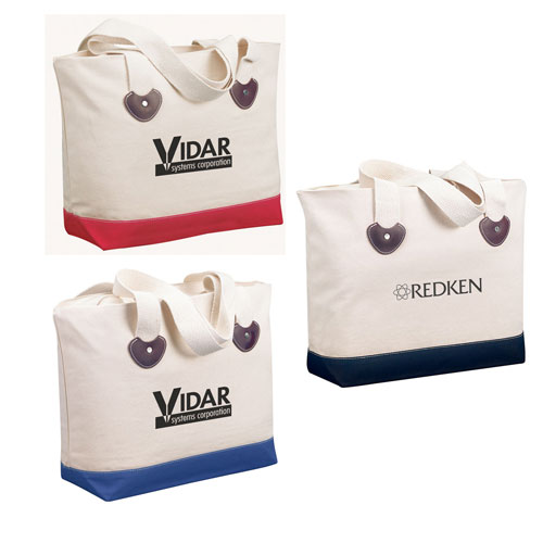 Promotional Zippered Boat Tote