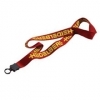  Knitted Cotton Lanyard w/O-ring Attachment - 1" 