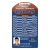  Football Schedule Magnet 