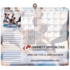  Fitness MousePaper Desk/Wall Calendar 