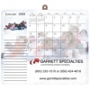  Relaxation MousePaper Desk/Wall Calendar 