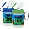  Wet Wipes Mini Keychain Canister 