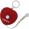  Heart Shape Tape Measure Keychain 