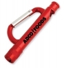  Carabiner Whistle Flashlight 