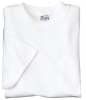  Hanes Short-Sleeve Beefy-T w/Pocket-White 