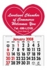  Press n' Stick-Heart Calendar 