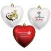  Heart Shaped Shatterproof Ornament 