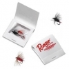 Fly Fishing Matchbook with Flies 