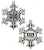  Pewter Snowflake Ornament 