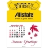  Press-N-Stick&trade; - Buckle Up Calendar 