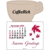  Press-N-Stick&trade; - Coffee Cup Deboss 