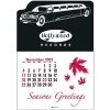 Press-N-Stick&trade; - Limo Calendar 