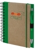  Recycled Color Spine Spiral Notebook 