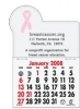  Press n' Stick-Pink Ribbon Calendar 