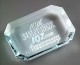  Jade Glass Paperweight 