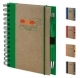  Recycled Color Spine Spiral Notebook 