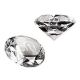  Glass Diamond Paperweight 