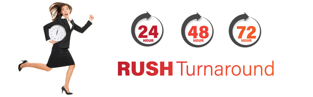 Rush Service Items Rush Promotional Products
