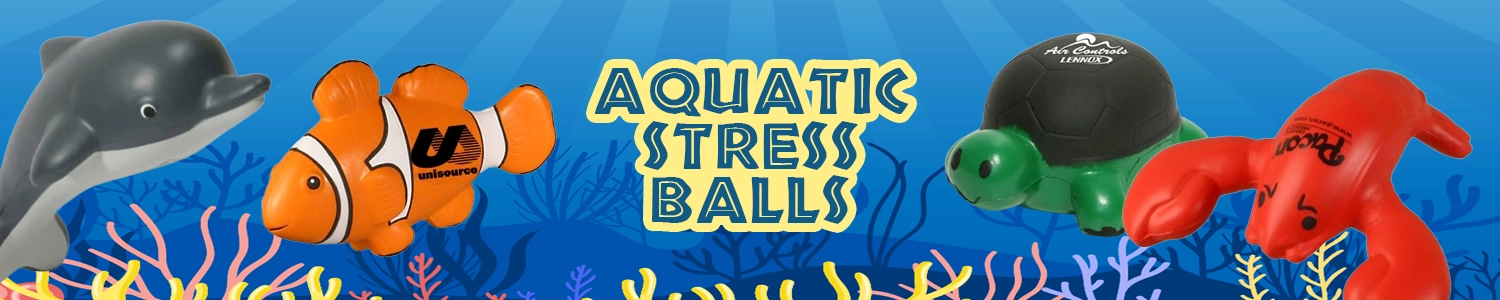 Custom Aquatic Stress Balls Custom Aquatic Stress Balls