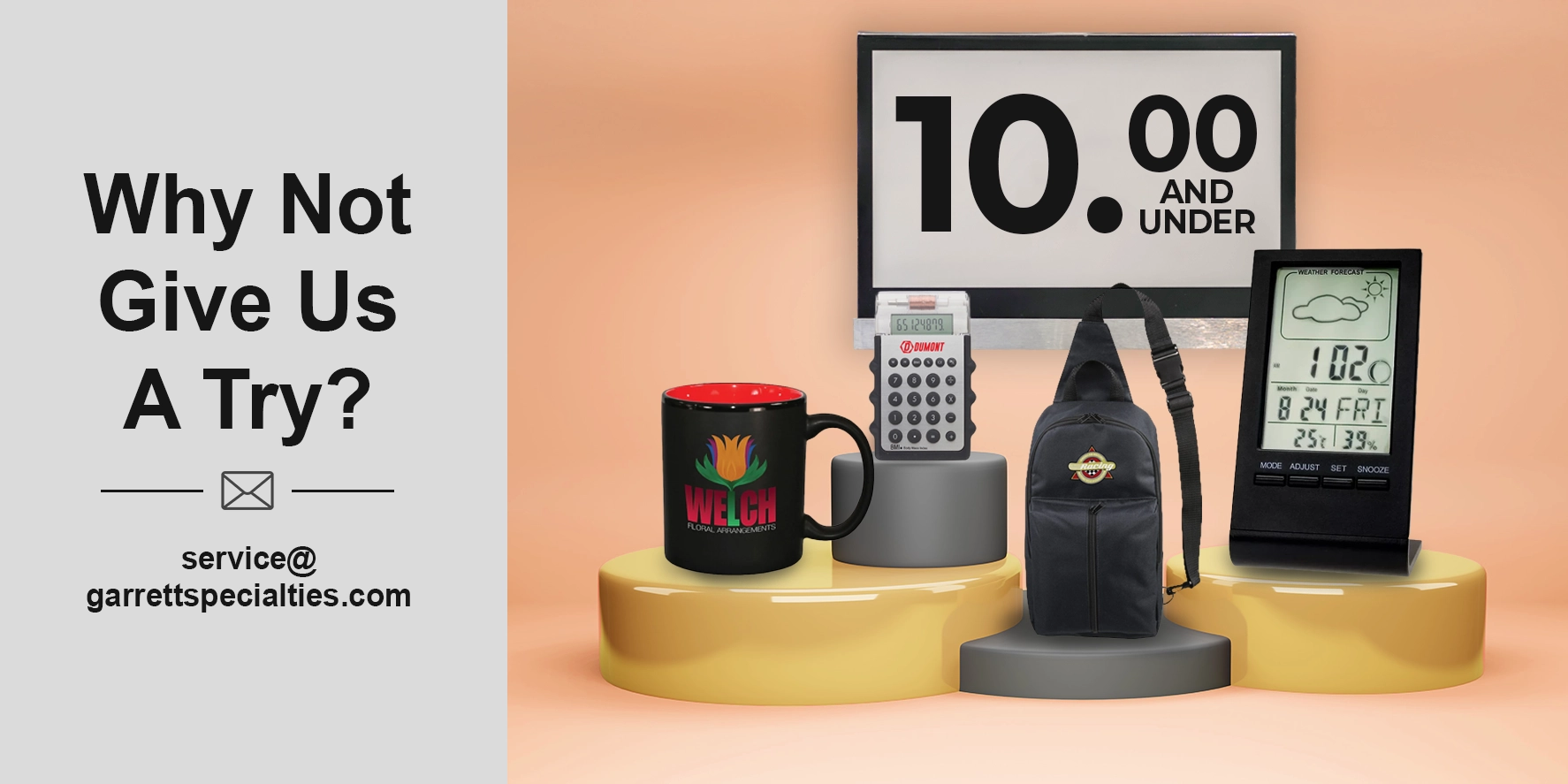 Promotional Business Gifts Under $10 | Personalized Corporate Gifts Promotional business gifts under $10 including personalized gifts for clients, customers, employees, business partners, recognition, appreciation and holiday gift programs