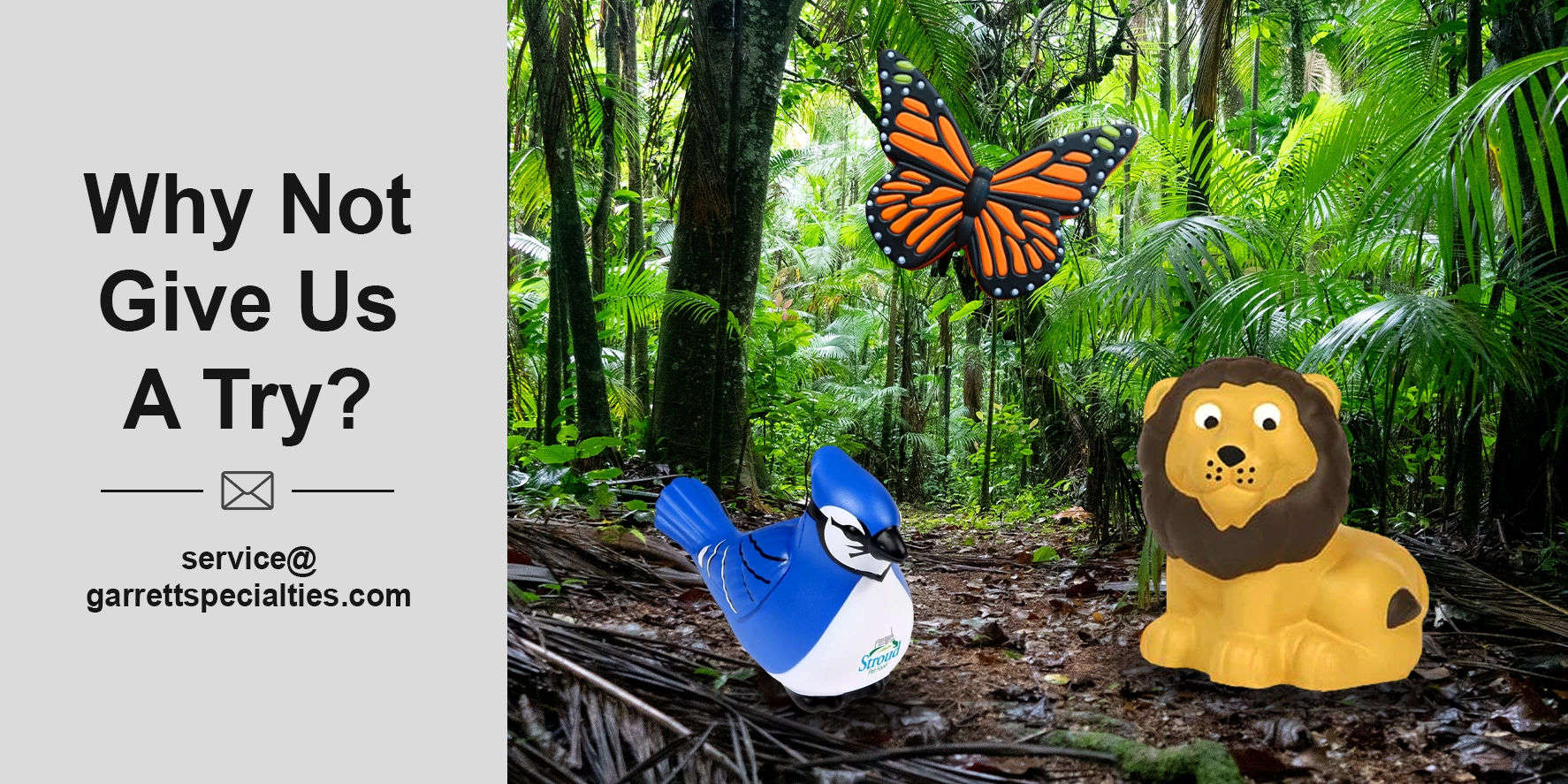 Select from a wide selection of animals, birds, insects, horses, cows, frogs, chickens, elephants, and marine life to name a few