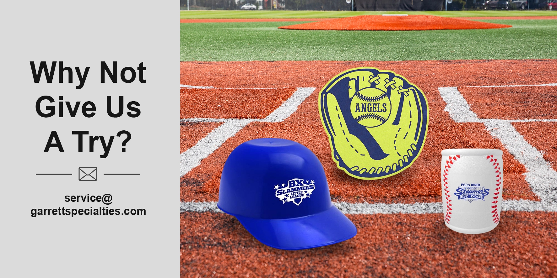 A Leader in Custom Printed Baseball-Themed Promotional Items Baseball logo printed and softball items for coporate & team giveaways, grand slam out of the park
