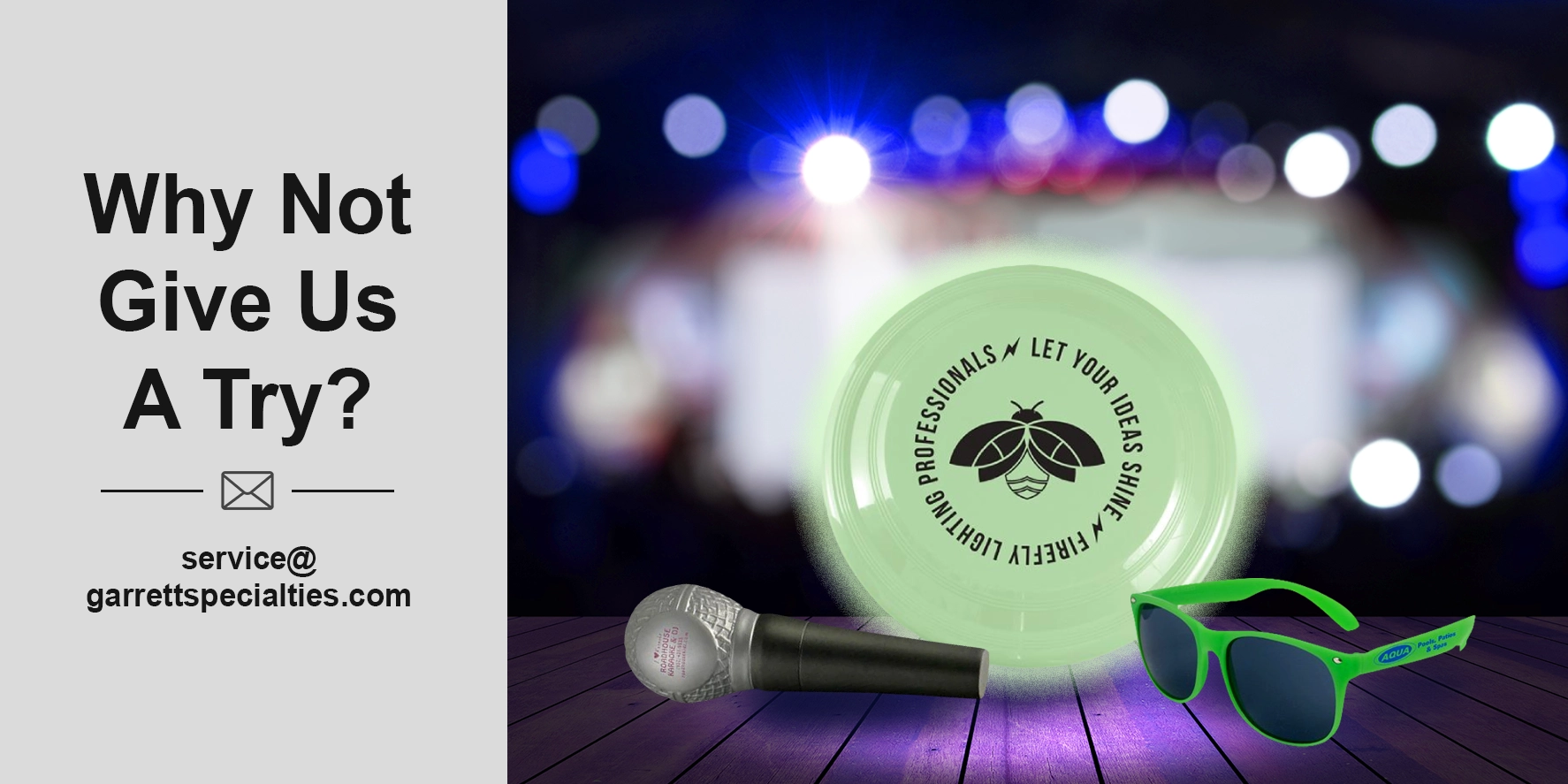 Popular Concert Giveaways & Merchandise Custom concert giveaways are personalized promotional items like wristbands, hand fans, and keepsakes used for music events and surprise gifts.