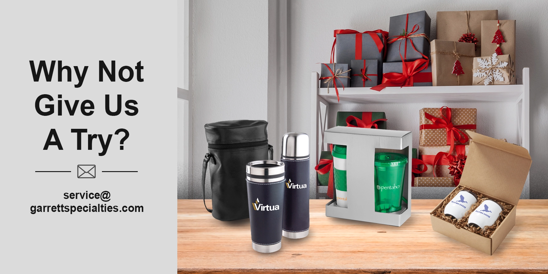 Custom Drinkware Gift Sets | Personalized Corporate Drinkware Gifts Custom drinkware gift sets featuring personalized mugs, tumblers, water bottles and coordinated drinkware with company logos for employee appreciation, client gifts, corporate events and recognition programs