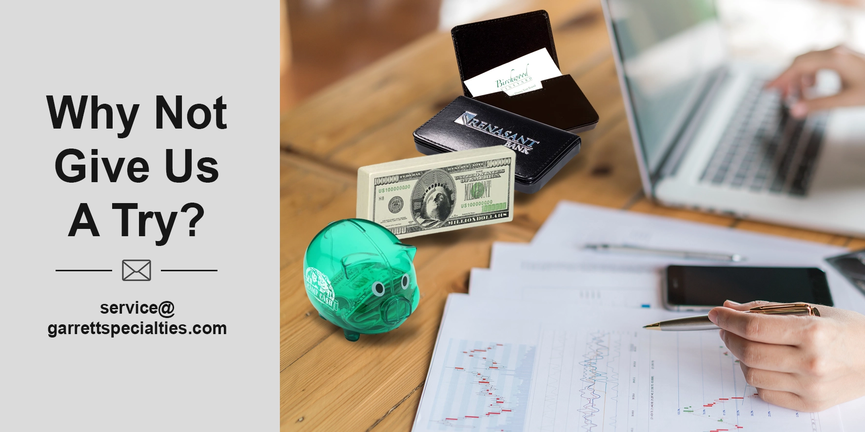 Financial promotional items help banks, credit unions, and financial advisors build trust, boost brand recall, and stay memorable between transactions.
