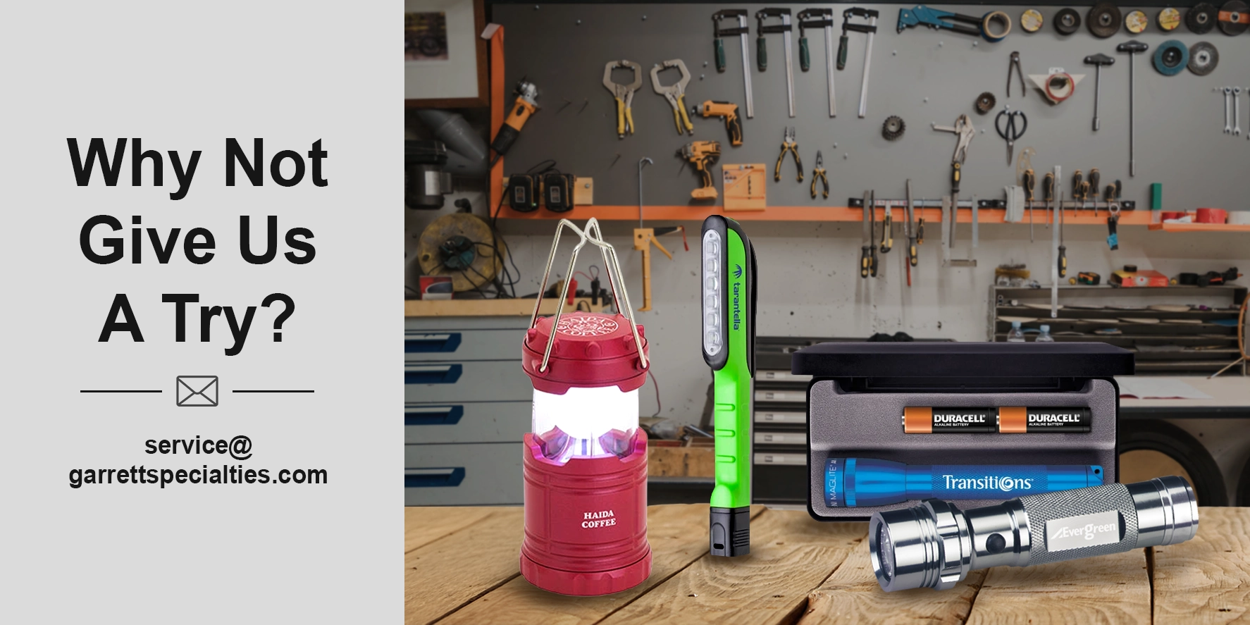 Custom flashlights and promotional flashlights
