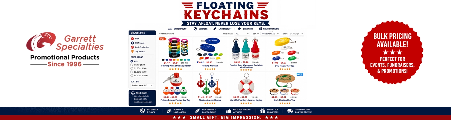 Custom Floating Keychains