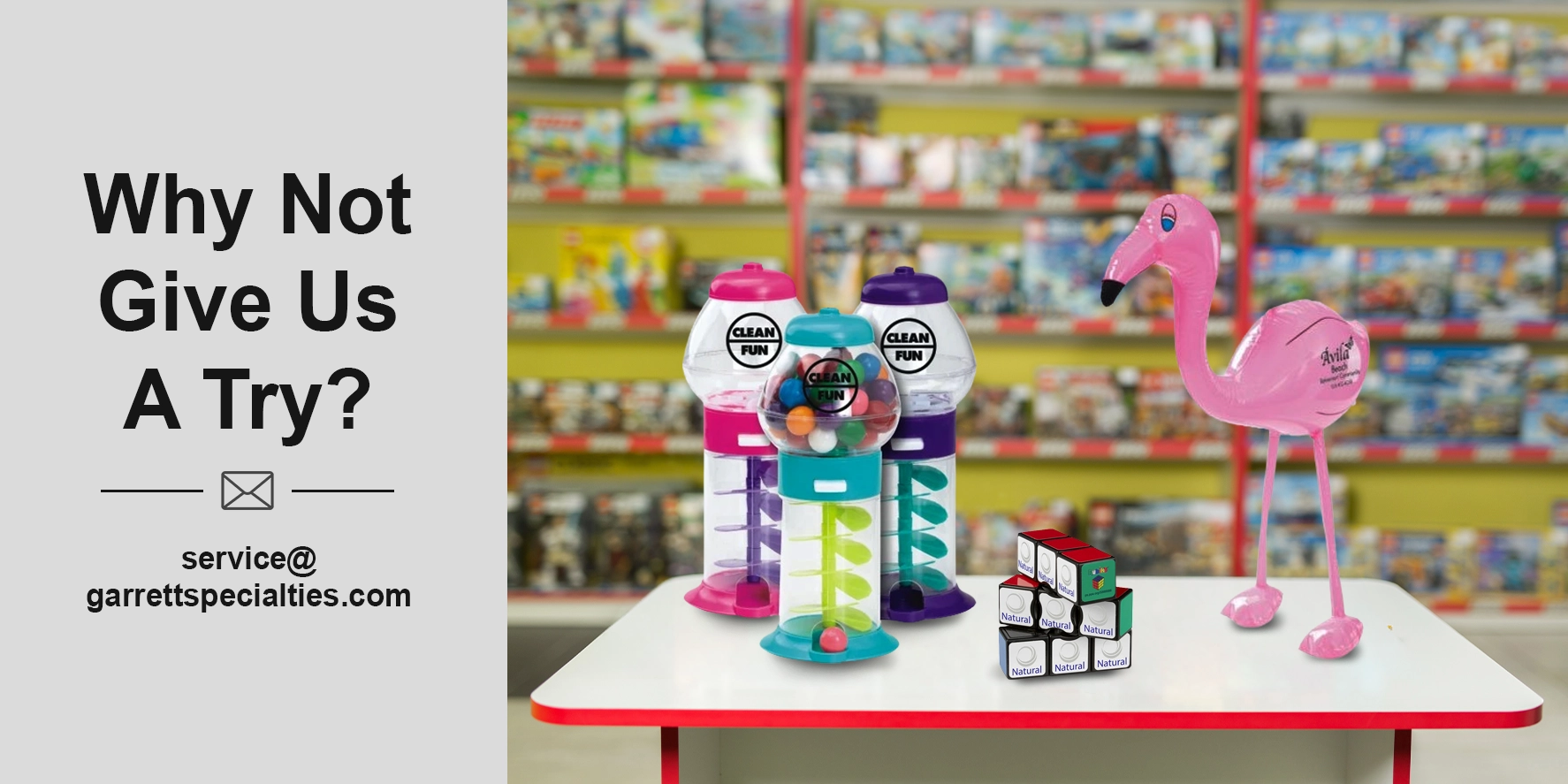Fun, memorable giveaway ideas span several categories depending on your budget, audience, and event type, like fidget toys, rubber ducks, puzzles and fans