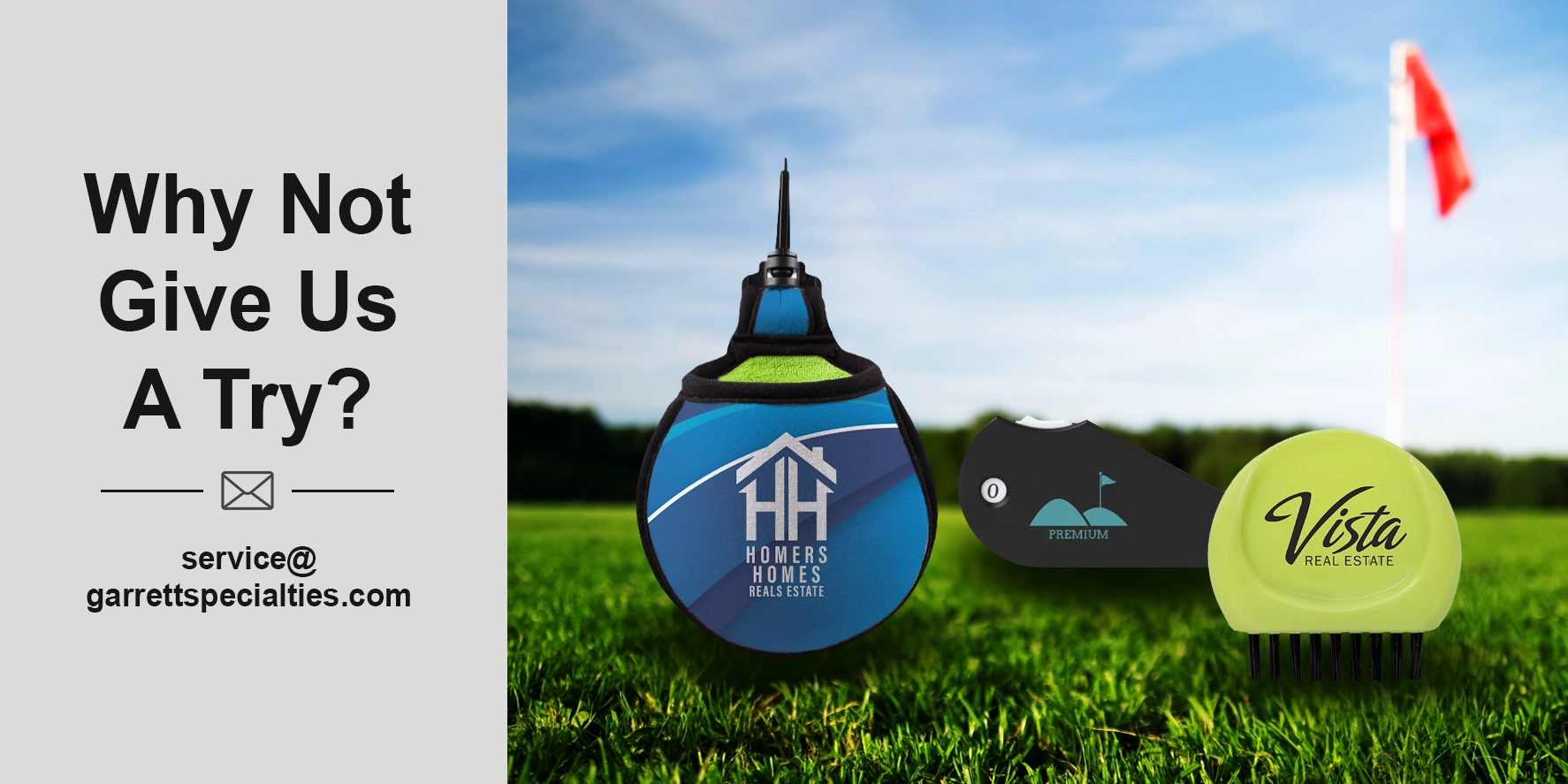 Custom golf tools and promotional golf multi-tools for tournaments and outings