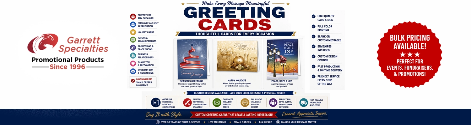 Custom greeting cards and business greeting cards