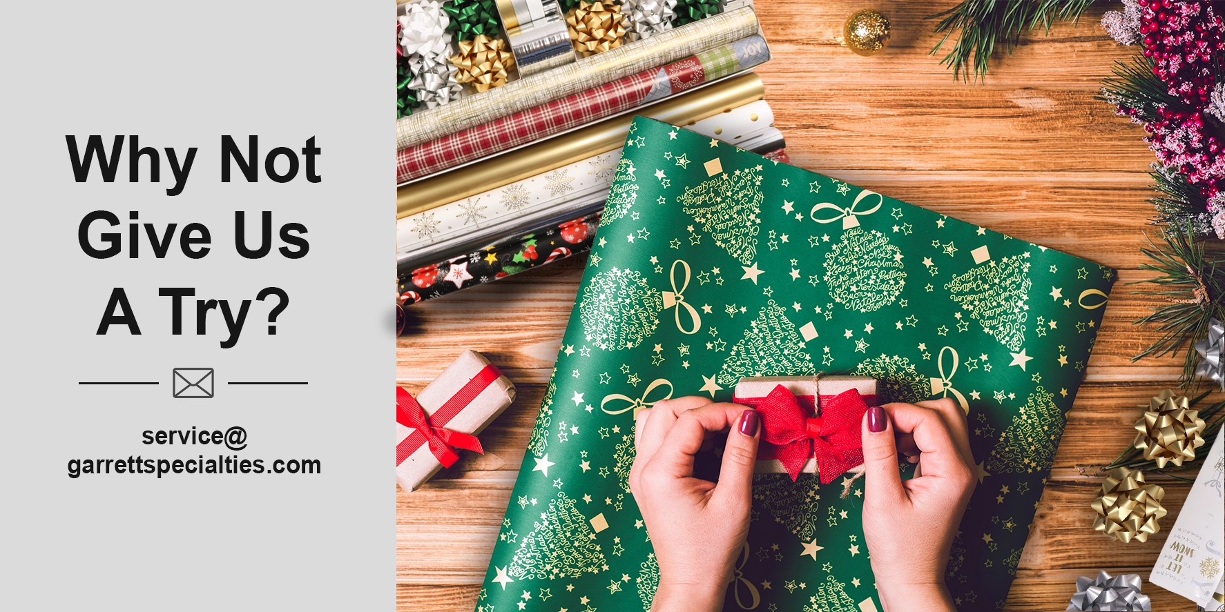 Holiday Gift Wrap Kits