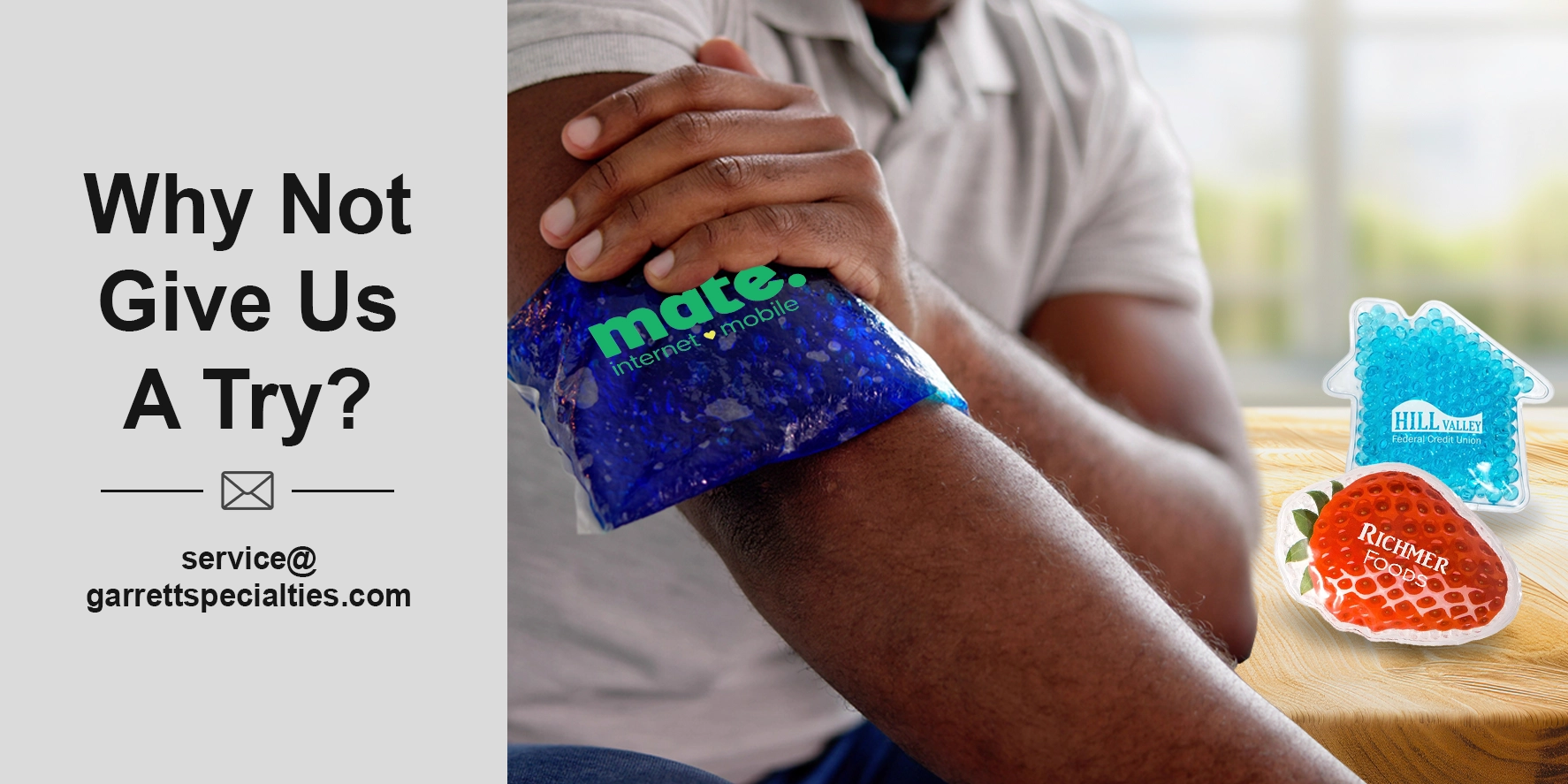 Personalized Gel Packs and Custom Ice Packs Promotional hot and cold gel packs are custom reusable, custom-branded therapeutic compresses