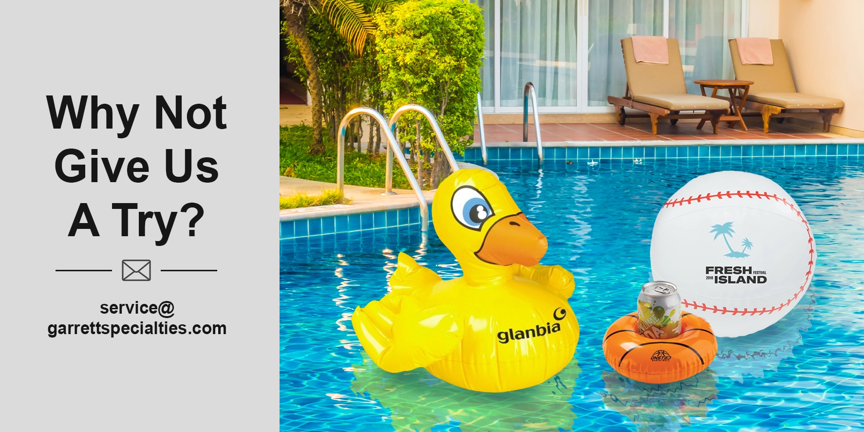 Custom inflatables and promotional blow-up toys