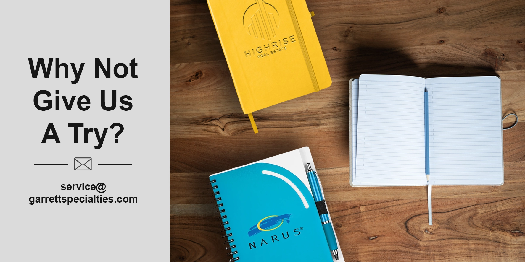 Promotional Customized Journals Custom journals helps you keep track of your thoughts, to do lists and manage your thoughts which work to keep and you and your company organized