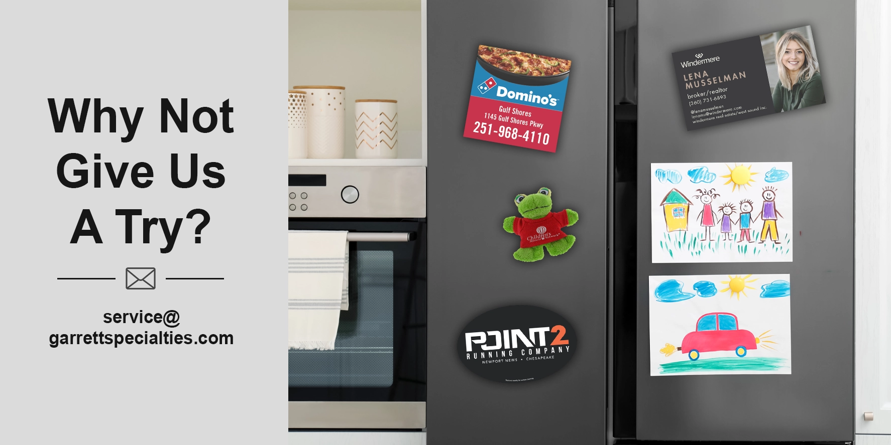 Custom magnets for business advertising and promotions