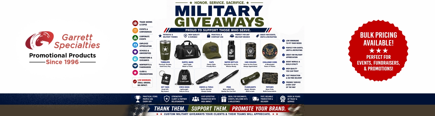 Custom Military Giveaways