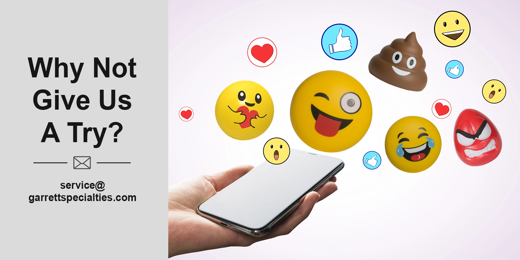 Custom Promoitonal Mood & Emoji Stress Balls Custom mood and emoji stress balls are popular, customizable promotional giveaways that combine playful facial expressions or color-changing thermal materials with your brand logo