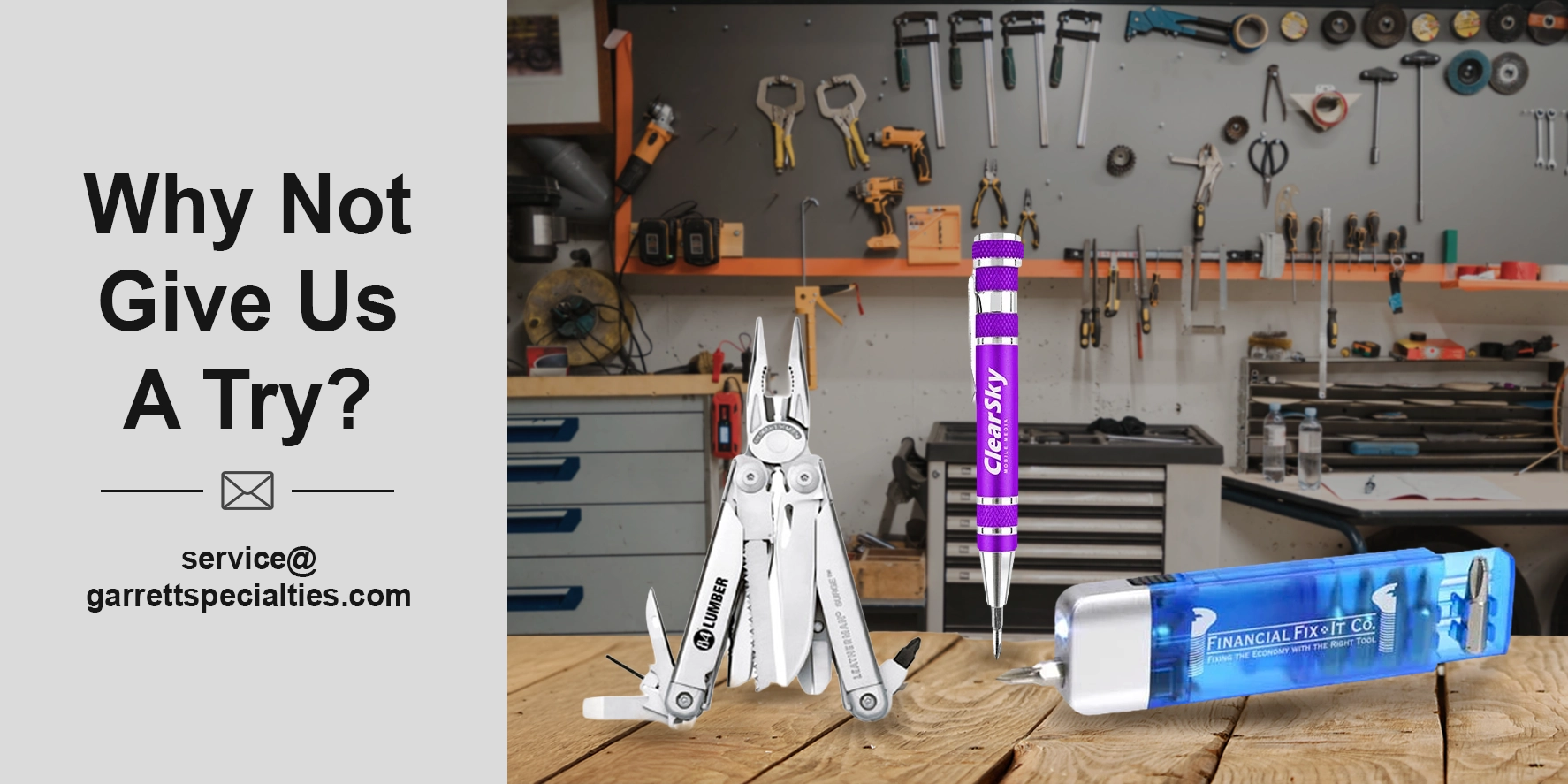 Custom multi-tools and promotional pocket tools