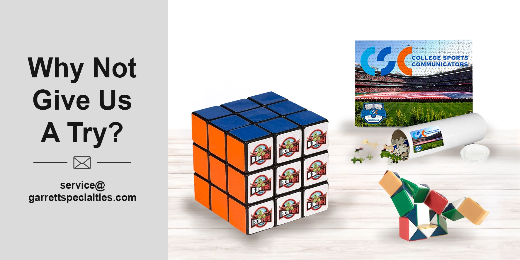 Custom puzzles and promotional puzzle games