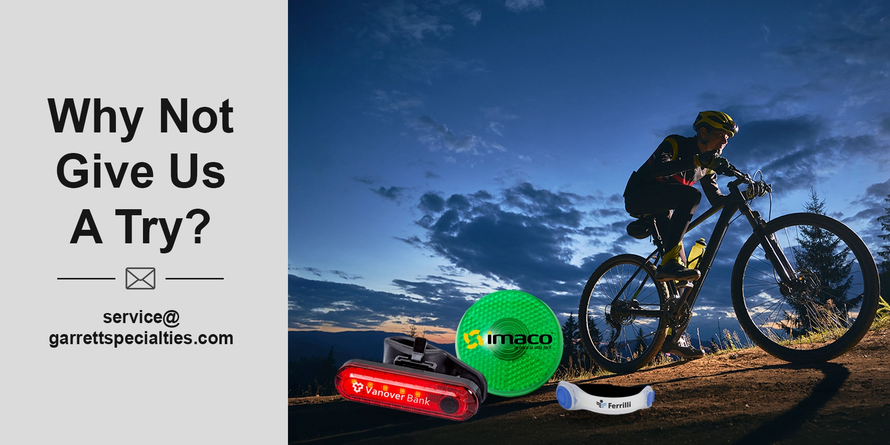 Custom Reflective Safety Products and Promotional Reflectors Custom safety reflectors are practical promotional items and visibility tools imprinted with your company logo, school mascot, or custom design