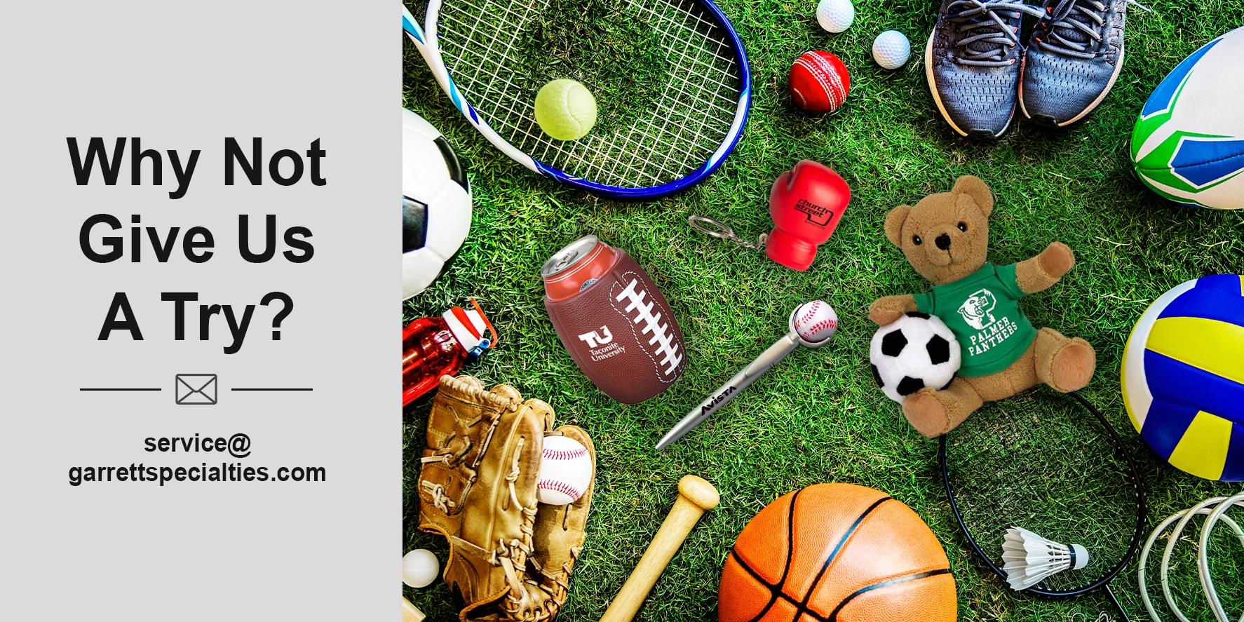 Top Custom Sports Promotional Giveaways Custom sports promotional products helps build brand recognition, support team spirit, and reward fans or players at tournaments and school events.
