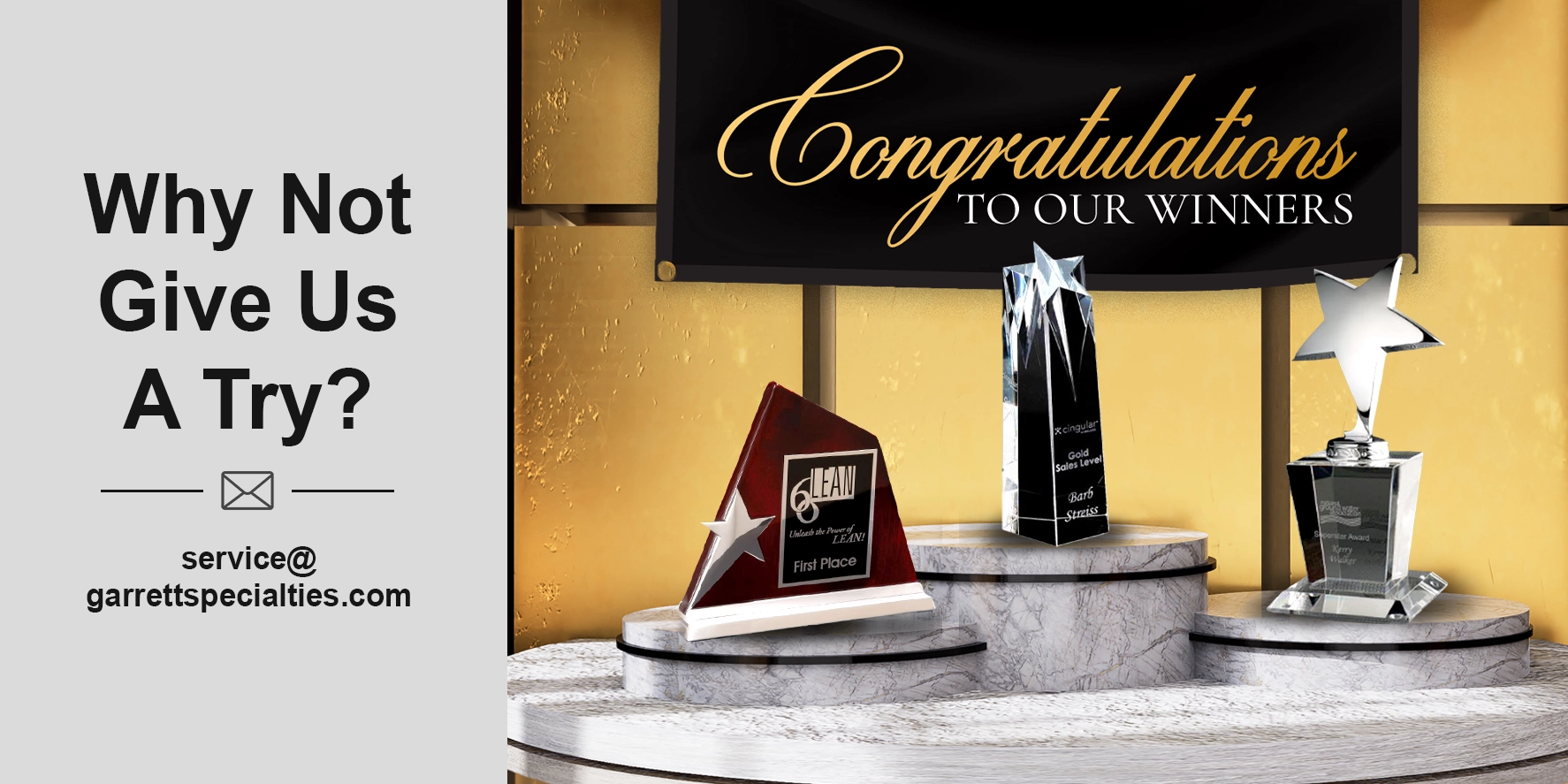 Star awards for employee and team recognition