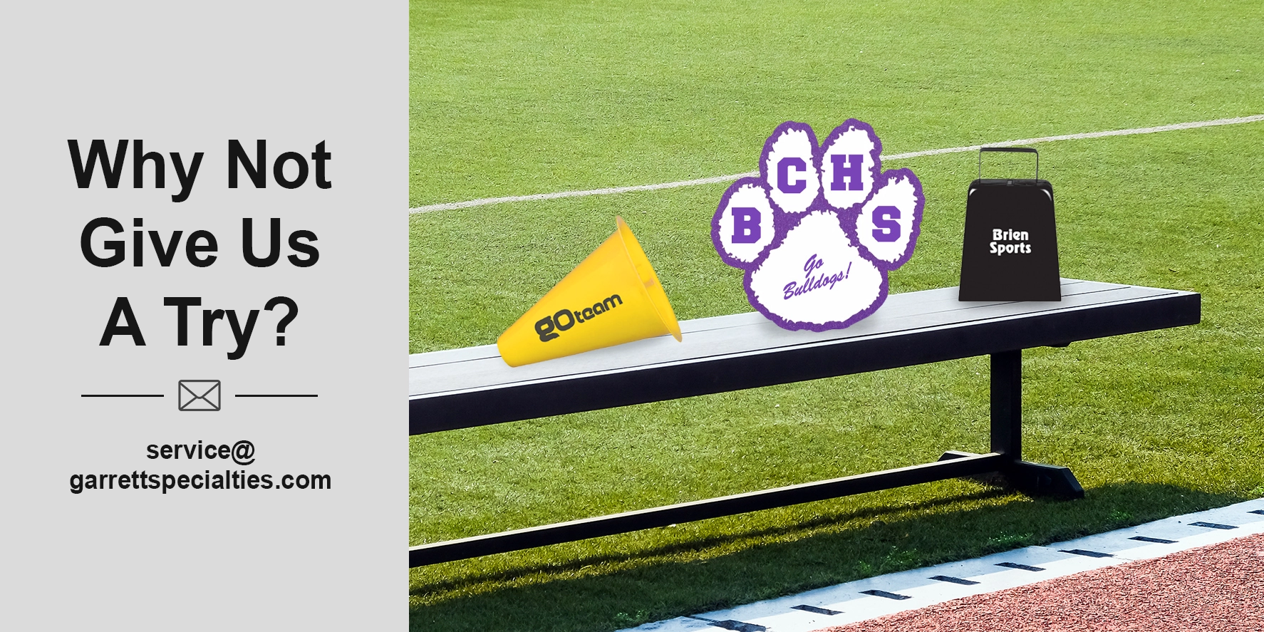 Our team spirit promotional items are great for inspiring, leading, and directing your team to victory