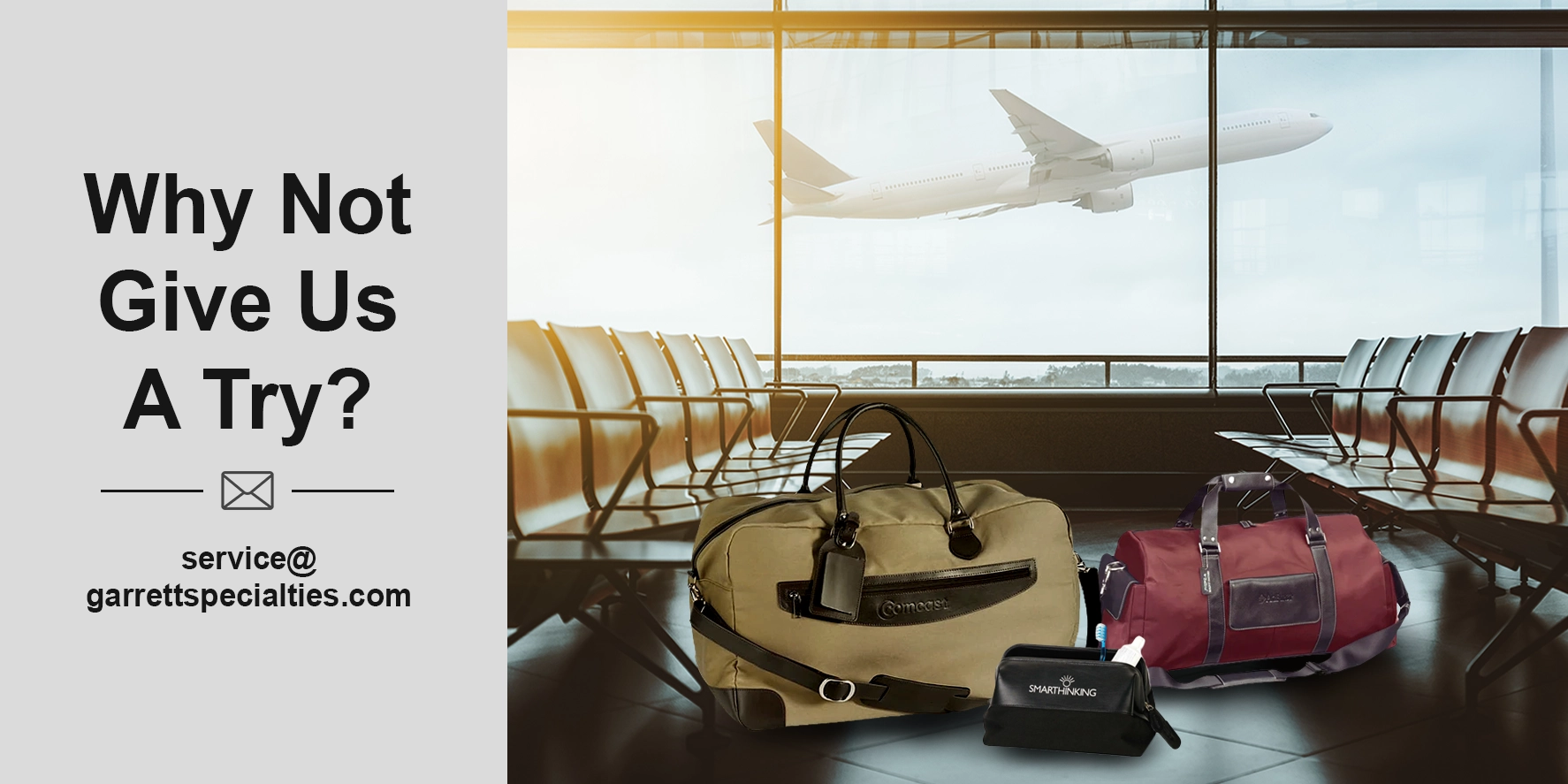 Custom Travel Bags | Personalized Luggage & Corporate Travel Bags Custom travel bags and personalized luggage with company and organization logos for employee travel, conferences, corporate retreats, incentive programs and group trips